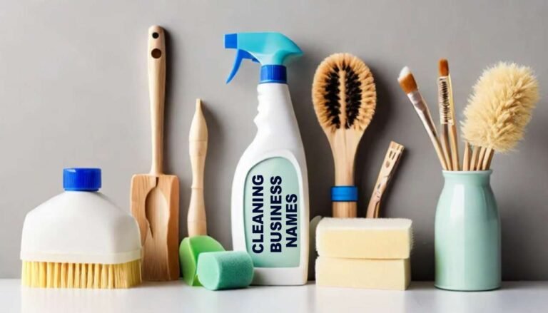 Catchy and Professional Cleaning Business Names